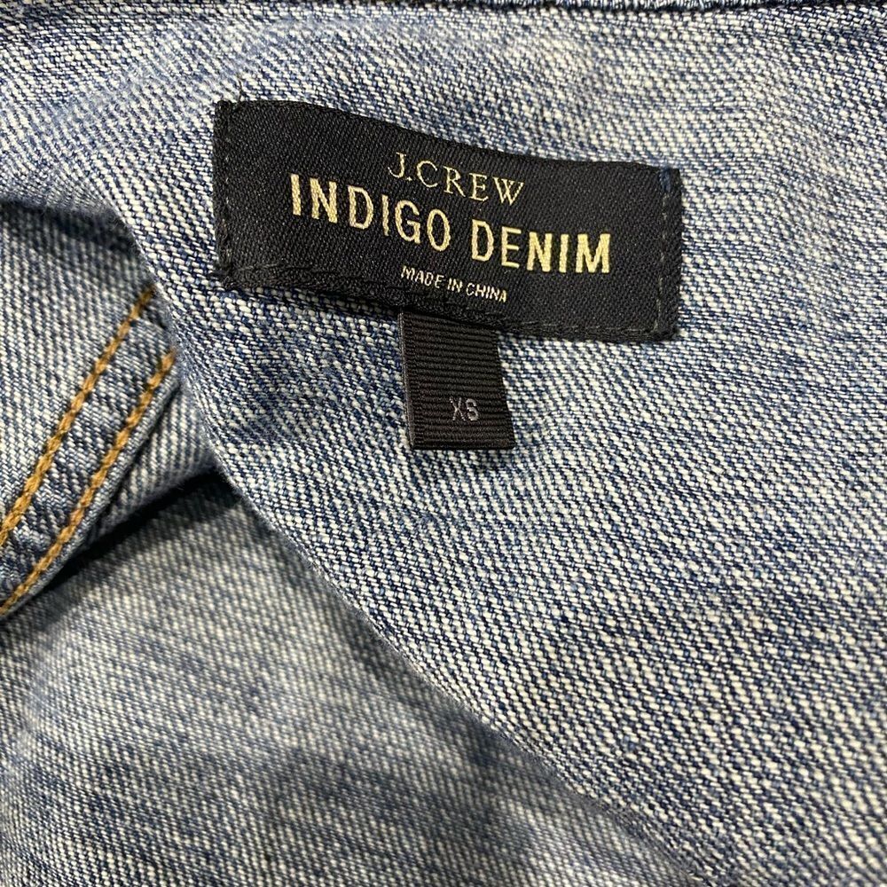 J. Crew Classic Fit Indigo Denim Jacket size XS - Picture 3 of 5